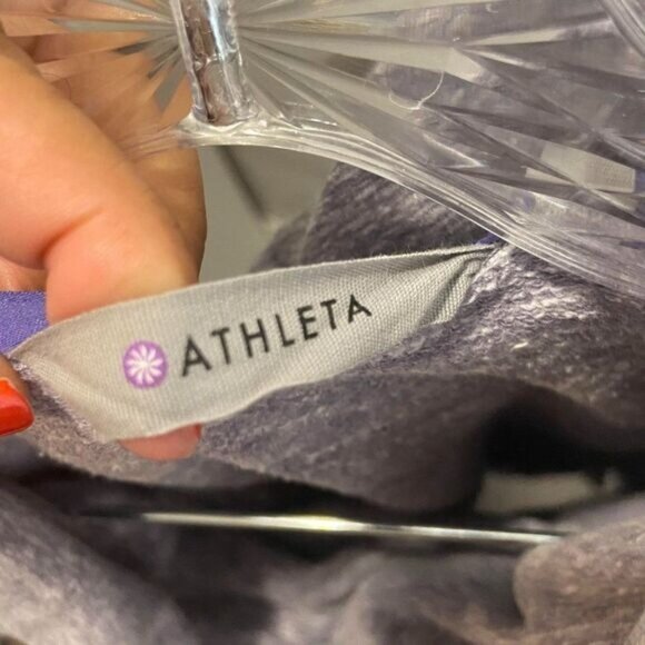 Athleta Women's Long Sleeve Pullovers Cowl Neck Shirt Workout Running Sweatshirt - Picture 6 of 8